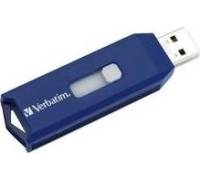 Produktbild Verbatim Store'n'Go USB Drive Retractable Blue (32 GB)