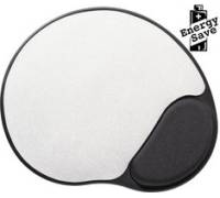 Produktbild ednet Relax! Optical Gel Mouse Pad, silber-schwarz