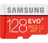 Speicherkarte im Test: microSDXC EVO Plus UHS-I Class 10 (128 GB) von Samsung, Testberichte.de-Note: 1.3 Sehr gut