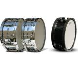 Snaredrum im Test: Classic Metal/ TMS Black Woodhoop Maple Series von Worldmax, Testberichte.de-Note: ohne Endnote