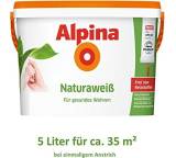 Farbe im Test: Naturaweiß von Alpina, Testberichte.de-Note: 1.7 Gut