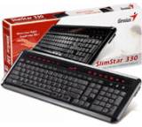 Tastatur im Test: SlimStar 330 von Genius Europe, Testberichte.de-Note: ohne Endnote