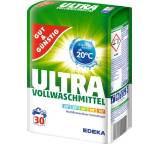 Waschmittel im Test: Ultra Vollwaschmittel von Edeka / Gut & Günstig, Testberichte.de-Note: 2.0 Gut