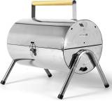 Grill im Test: Tragbarer Edelstahlgrill Campingrill mit Doppel-Grillfläche von Deuba, Testberichte.de-Note: 1.7 Gut