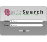 LyricSearch Widget 1.0