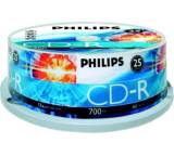 Rohling im Test: CD-R 700 MB/80 Min. 52x von Philips, Testberichte.de-Note: 2.8 Befriedigend
