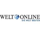 Info-Portal im Test: WELT Online: Die Welt Besten von Axel Springer SE, Testberichte.de-Note: 3.0 Befriedigend