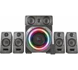 PC-Lautsprecher im Test: GXT 698 Torro RGB-Illuminated 5.1 Speaker Set von Trust, Testberichte.de-Note: 1.7 Gut