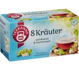 Tee im Test: 8 Kräuter von Teekanne, Testberichte.de-Note: 5.0 Mangelhaft