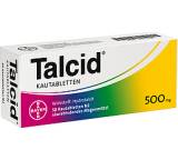 Magen- / Darm-Medikament im Test: Talcid Kautabletten 500 mg von Bayer Vital, Testberichte.de-Note: 1.4 Sehr gut