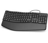 Tastatur im Test: ergonomische Tastatur EKC-400 von Hama, Testberichte.de-Note: ohne Endnote