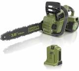 Säge im Test: 16" Cordless Chain Saw von Green Machine, Testberichte.de-Note: 1.4 Sehr gut