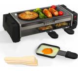 Raclette im Test: 2 Personen Raclette von Voohek, Testberichte.de-Note: 1.6 Gut