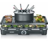 Raclette im Test: Raclette-Fondue Kombination RG 2347 von Severin, Testberichte.de-Note: 1,5