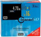Rohling im Test: DVD+R 16x (4,7 GB) Slimcase von Intenso, Testberichte.de-Note: ohne Endnote