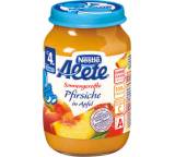 Pfirsiche in Apfel