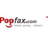 Sonstiger Onlinedienst im Test: Website von Popfax, Testberichte.de-Note: 4.0 Ausreichend