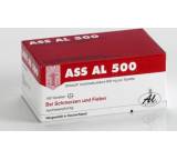 Schmerz- / Fieber-Medikament im Test: ASS AL 500 Tabletten von Aliud Pharma, Testberichte.de-Note: ohne Endnote