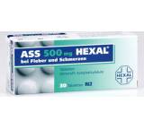 Schmerz- / Fieber-Medikament im Test: ASS 500 Hexal Tabletten bei Fieber und Schmerzen von Hexal, Testberichte.de-Note: 2.1 Gut