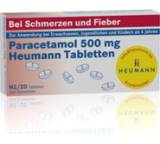 Schmerz- / Fieber-Medikament im Test: Paracetamol 500 mg Heumann Tabletten von Heumann Pharma, Testberichte.de-Note: 1.2 Sehr gut