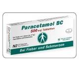 Schmerz- / Fieber-Medikament im Test: Paracetamol BC 500 mg Tabletten von Berlin-Chemie, Testberichte.de-Note: ohne Endnote