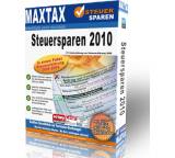 Maxtax Steuersparen 2010 Deluxe