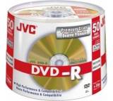 Rohling im Test: DVD-R 1-16x Premium (4,7 GB) von JVC, Testberichte.de-Note: 3.0 Befriedigend