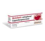Haut- / Haar-Medikament im Test: Aciclovir-ratiopharm Lippenherpescreme von Ratiopharm, Testberichte.de-Note: 1.5 Sehr gut