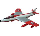 RC-Modell im Test: BK Hawker Hunter 866mm weiß/rot/silber EPO RCLander von Schweighofer, Testberichte.de-Note: ohne Endnote