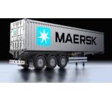 RC-Modellbau-Zubehör im Test: Tamiya 40-Fuß Container-Auflieger Maersk von Dickie-Tamiya, Testberichte.de-Note: ohne Endnote
