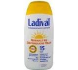 Sonnenschutzmittel im Test: Sonnenschutz Lotion normale bis empfindliche Haut LSF 15 Mittel von Ladival, Testberichte.de-Note: 2.0 Gut