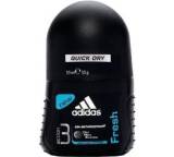 Deo im Test: Action 3 Fresh 48h Anti-Perspirant Roll-On von Adidas, Testberichte.de-Note: 5.0 Mangelhaft