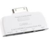 5in1-Adapter für iPad mit HDMI-Ausgang, USB, SD, microSD/USB