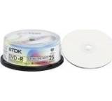Rohling im Test: DVD-R 1-16x (4,7 GB) von TDK, Testberichte.de-Note: 3.0 Befriedigend