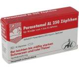 Schmerz- / Fieber-Medikament im Test: Paracetamol AL 250, Zäpfchen von Aliud Pharma, Testberichte.de-Note: 1.5 Sehr gut