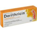 Dorithricin, Halstabletten