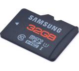 Speicherkarte im Test: Plus Micro-SDHC Class 10 UHS-I (32 GB) von Samsung, Testberichte.de-Note: 2.4 Gut