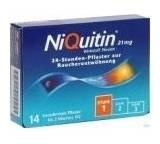 Suchterkrankungs-Medikament im Test: NiQuitin 21 mg Pflaster von GlaxoSmithKline, Testberichte.de-Note: ohne Endnote