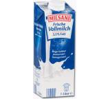 Milch im Test: Frische Vollmilch 3,5% Fett von Aldi Nord / Milsani, Testberichte.de-Note: 2.5 Gut