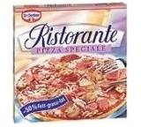 Pizza im Test: Ristorante Pizza Speciale - 50 % Fett von Dr. Oetker, Testberichte.de-Note: 3.2 Befriedigend