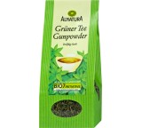 Tee im Test: Grüner Tee Gunpowder, kräftig-herb von Alnatura, Testberichte.de-Note: 1.3 Sehr gut