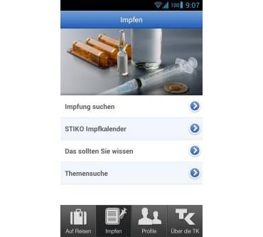 Produktbild Techniker Krankenkasse (TK) Auf Reisen App