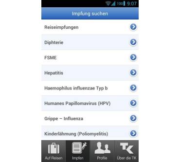 Produktbild Techniker Krankenkasse (TK) Auf Reisen App