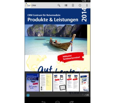 Produktbild CRM.de Reisemedizin