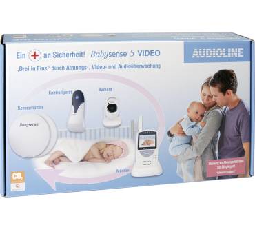 Produktbild Audioline Babysense 5 Video Drei in Eins