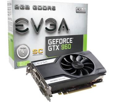 Produktbild EVGA GeForce GTX 960 Superclocked 2GB