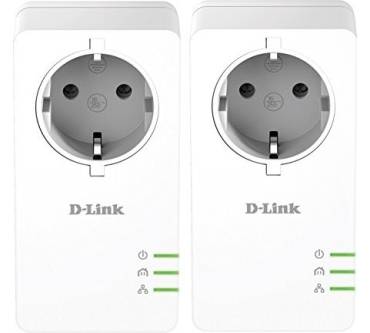 Produktbild D-Link PowerLine AV2 1000 HD Gigabit Passthrough Kit (DHP-P601AV)