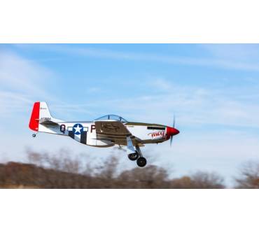 Produktbild Horizon Hobby Hangar 9 P-51 Mustang 8cc Benziner-Trainer BNF mit SAFE