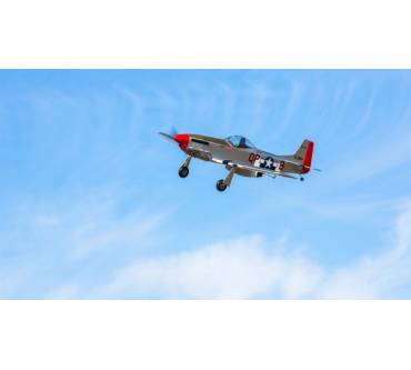 Produktbild Horizon Hobby Hangar 9 P-51 Mustang 8cc Benziner-Trainer BNF mit SAFE