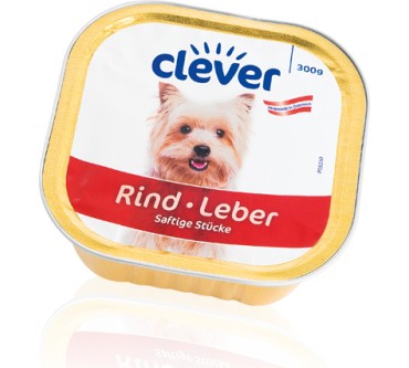 Produktbild Clever Saftige Stücke (Rind & Leber)